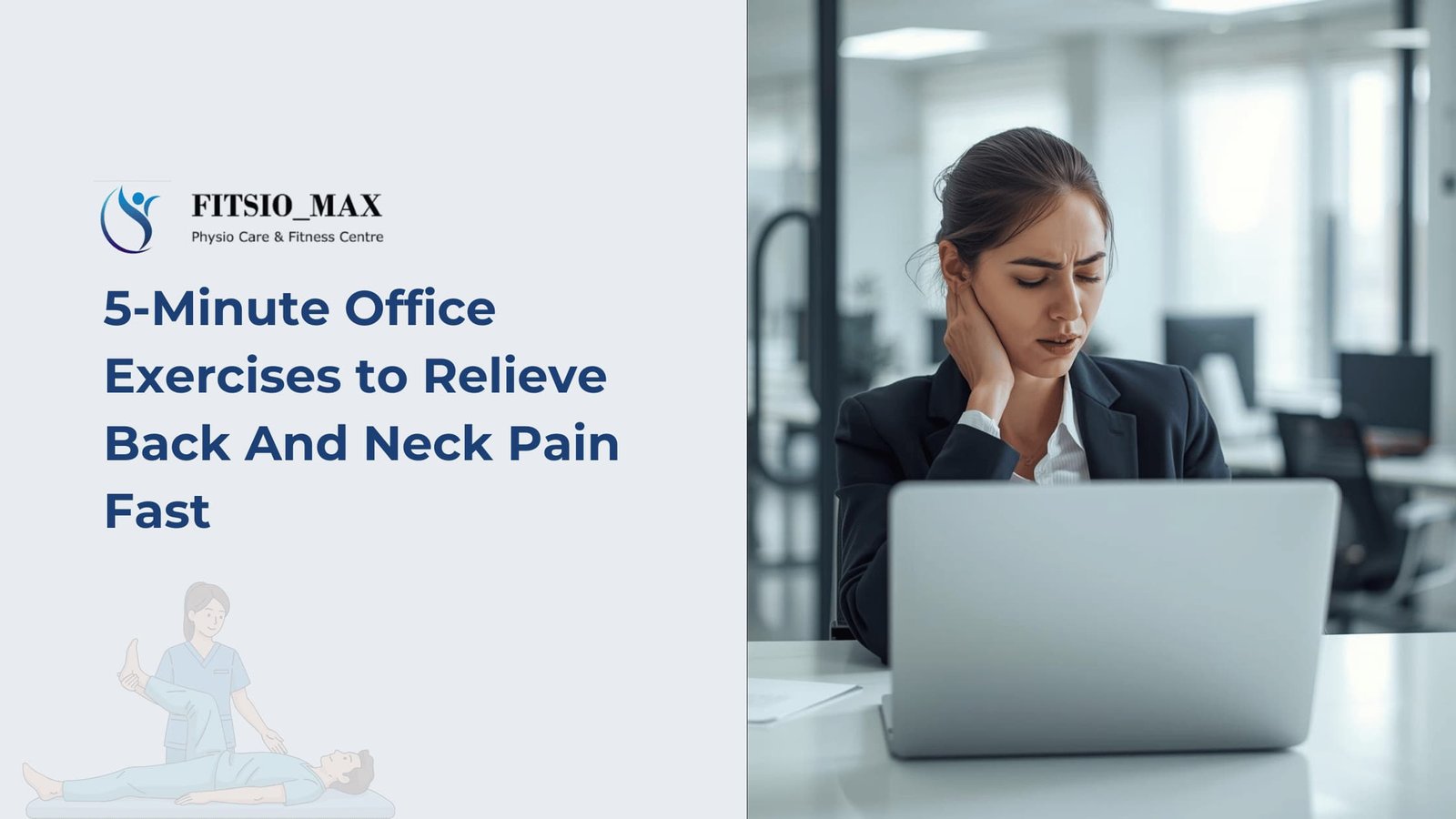 Office exercises to relieve back and neck pain fast