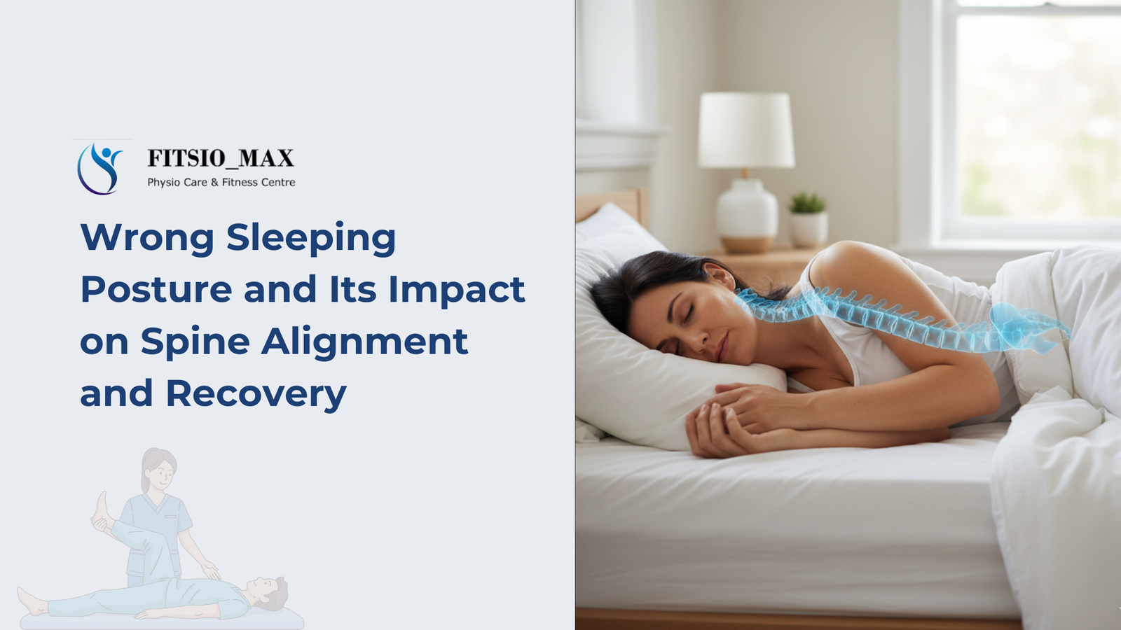 wrong sleeping posture effects on spine