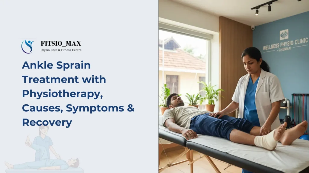 ankle sprain treatment with physiotherapy