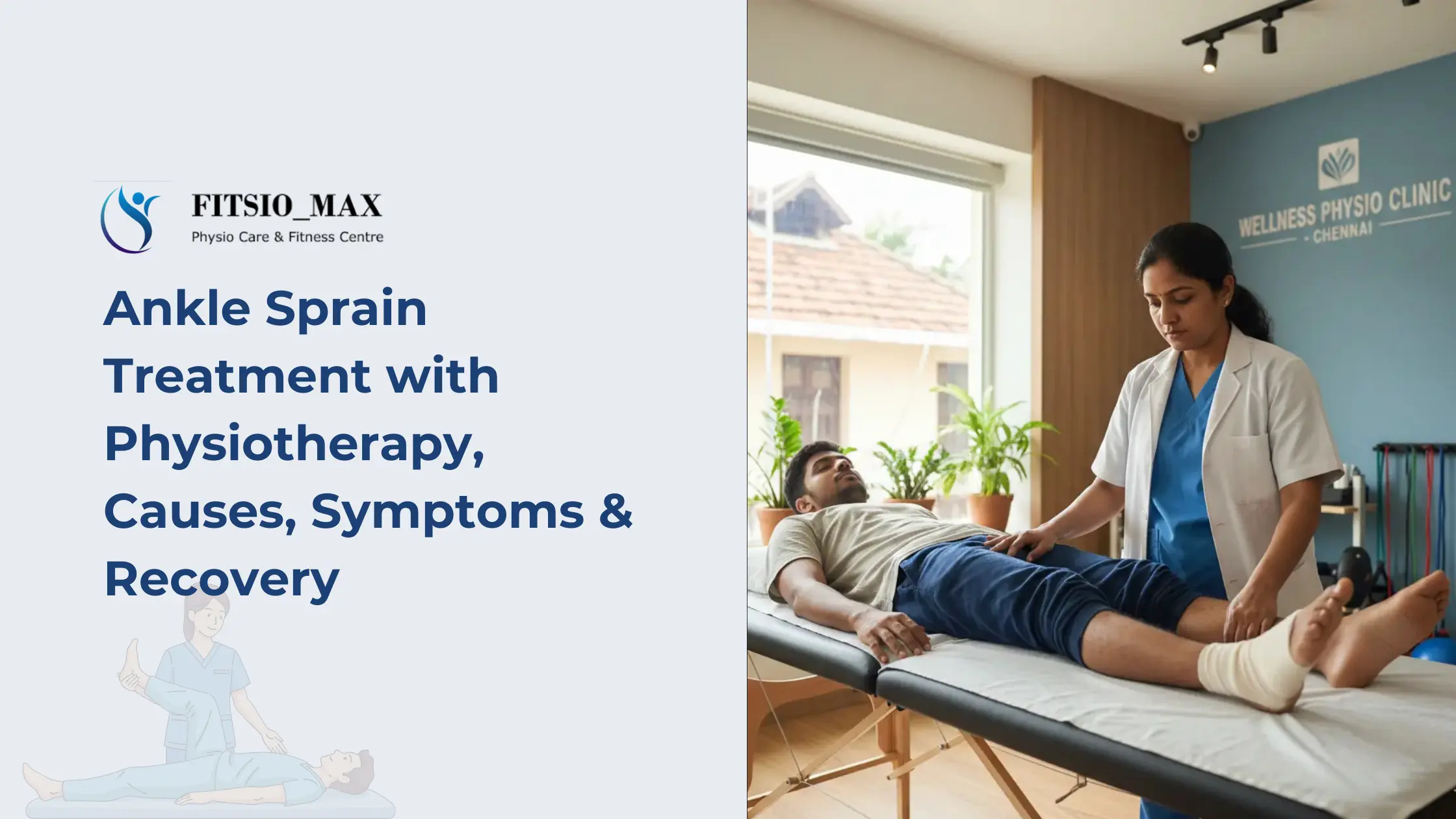 ankle sprain treatment with physiotherapy