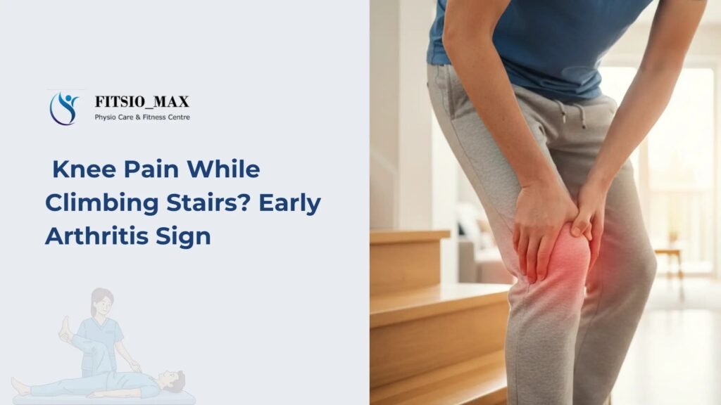 knee pain while climbing stairs