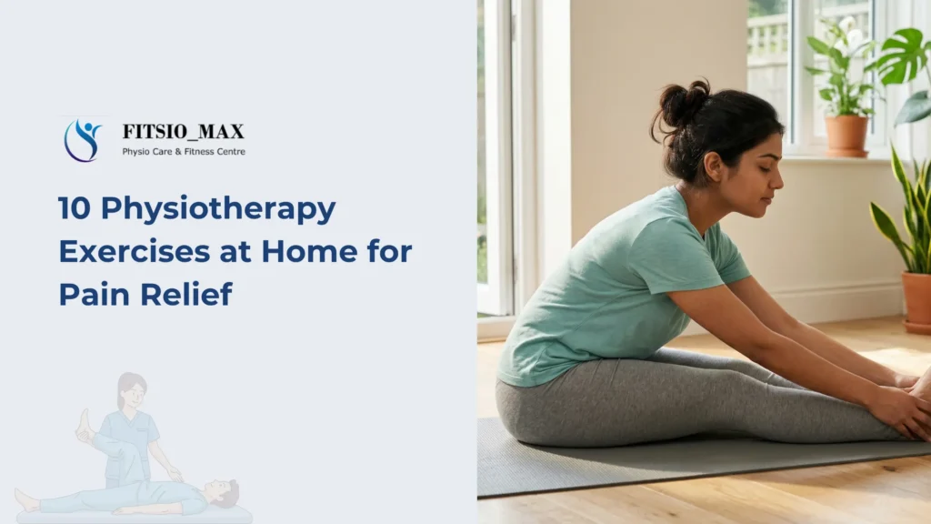 10 Physiotherapy Exercises at Home for Pain Relief