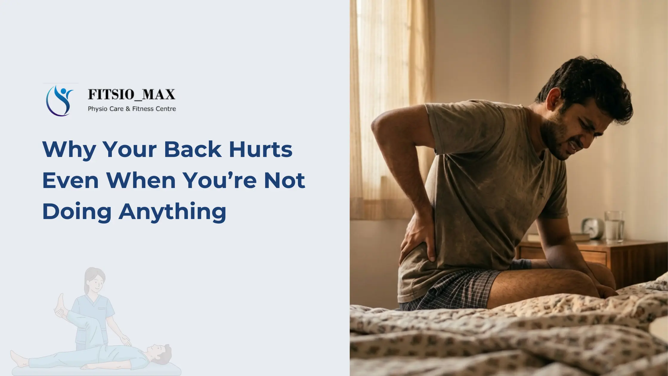 back pain without doing anything