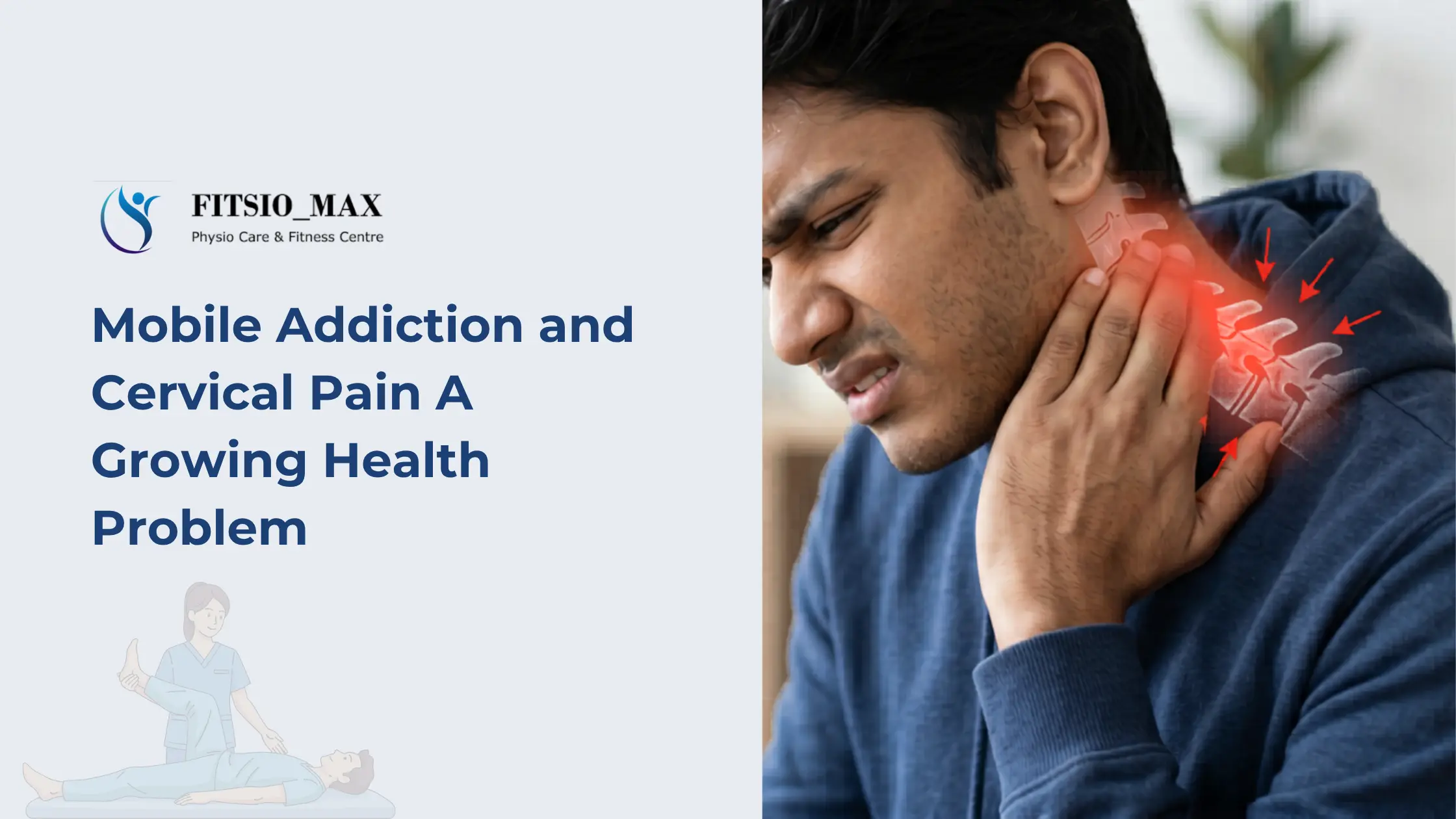 mobile addiction and cervical pain