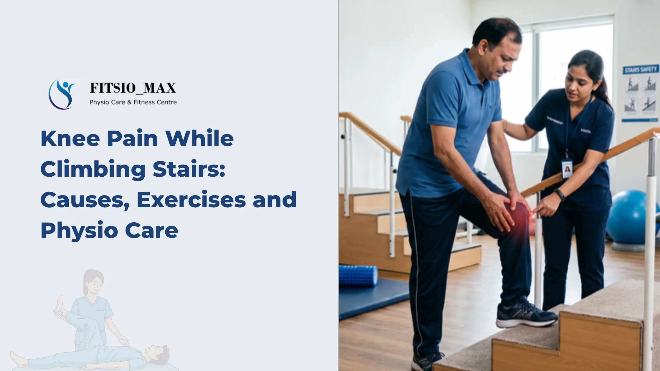knee pain when climbing stairs