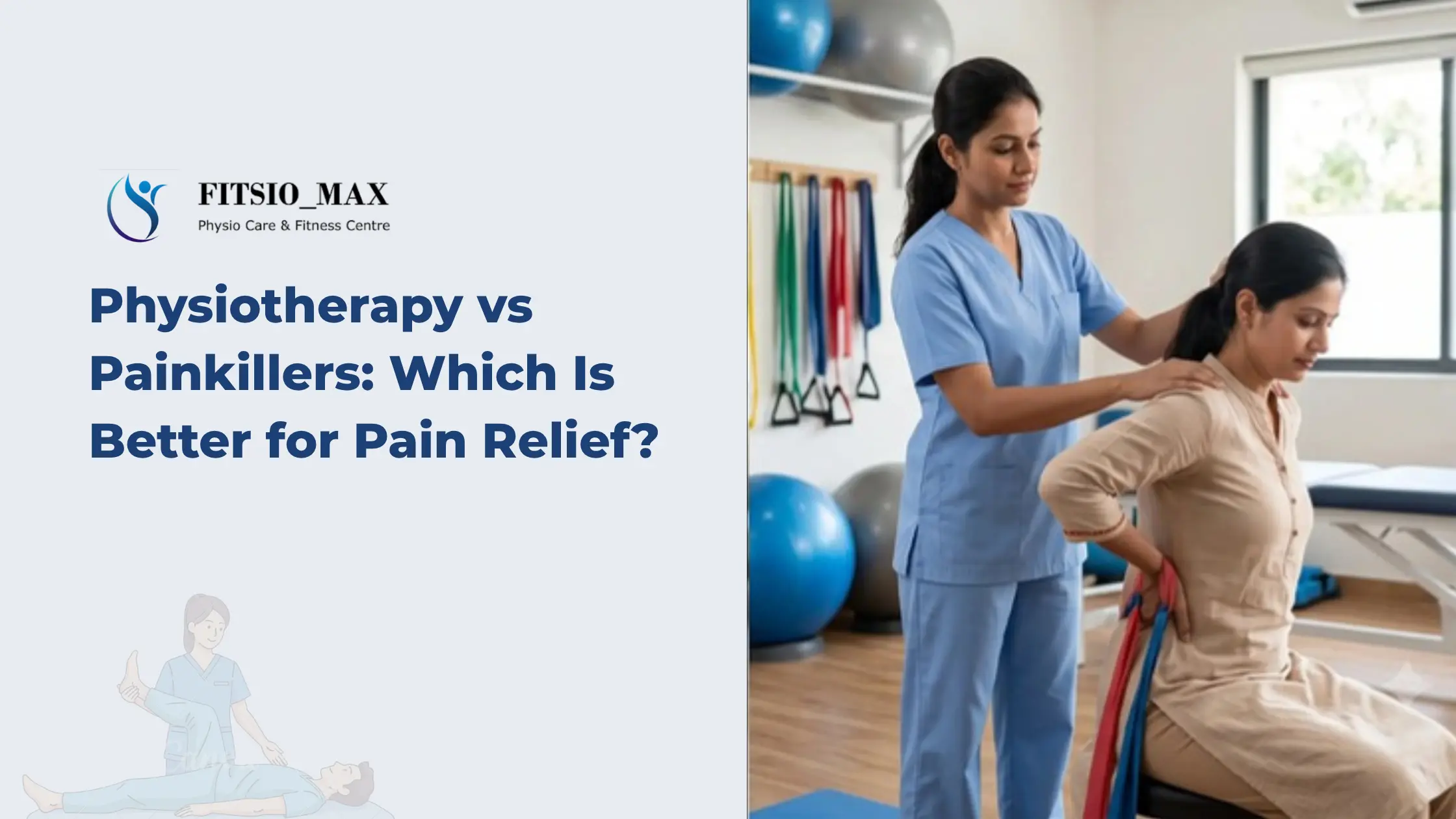 physiotherapy vs painkillers
