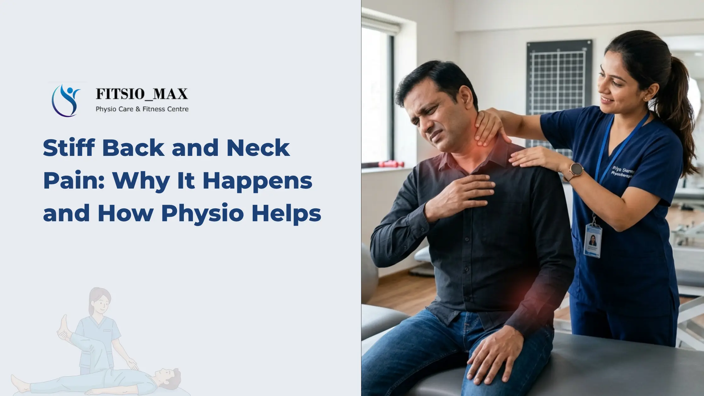 Stiff Back and Neck Pain: Why It Happens and How Physio Helps