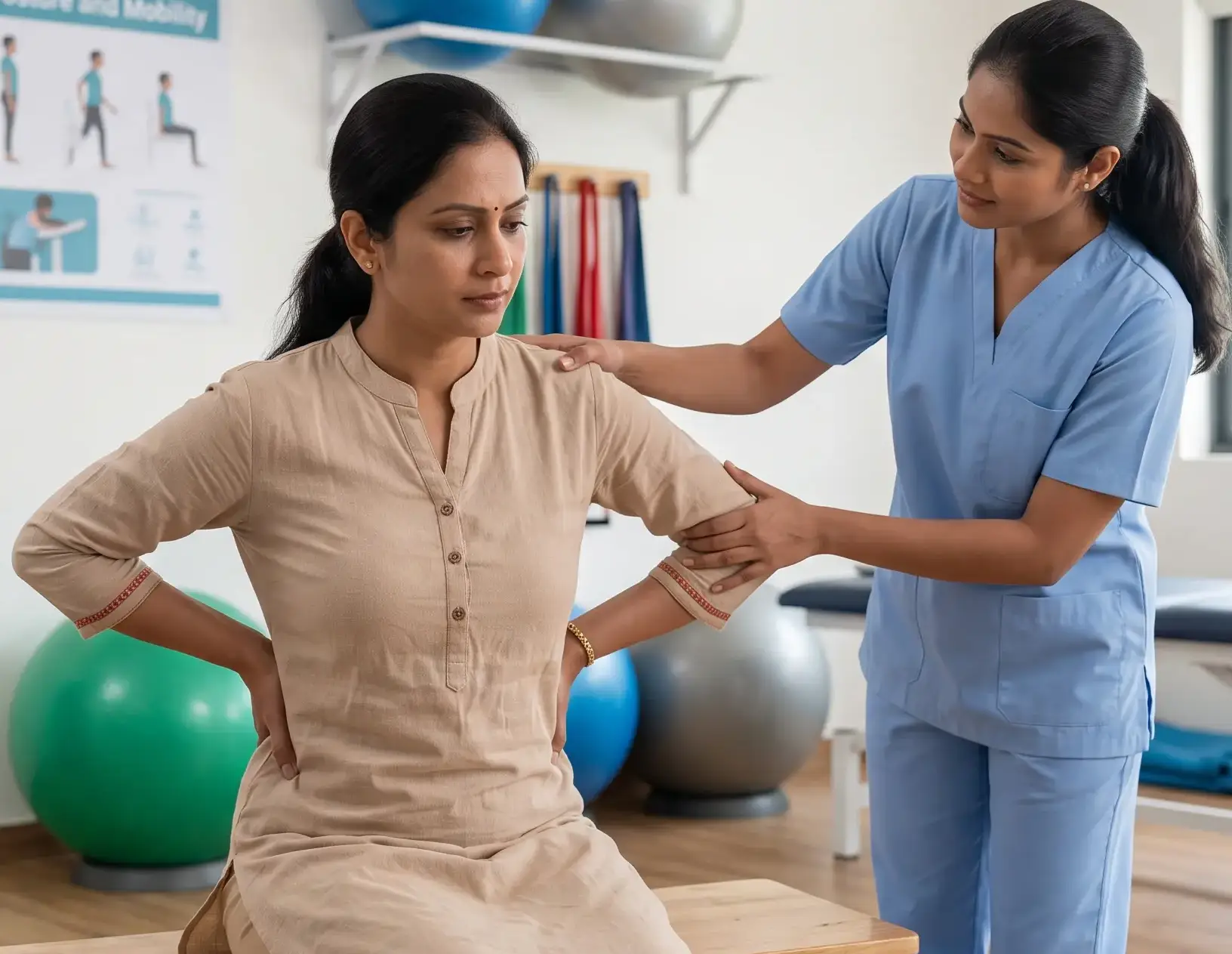 physiotherapy vs painkillers