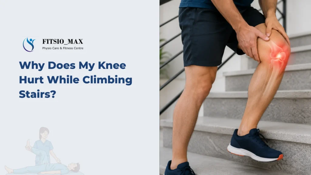 knee pain while climbing stairs