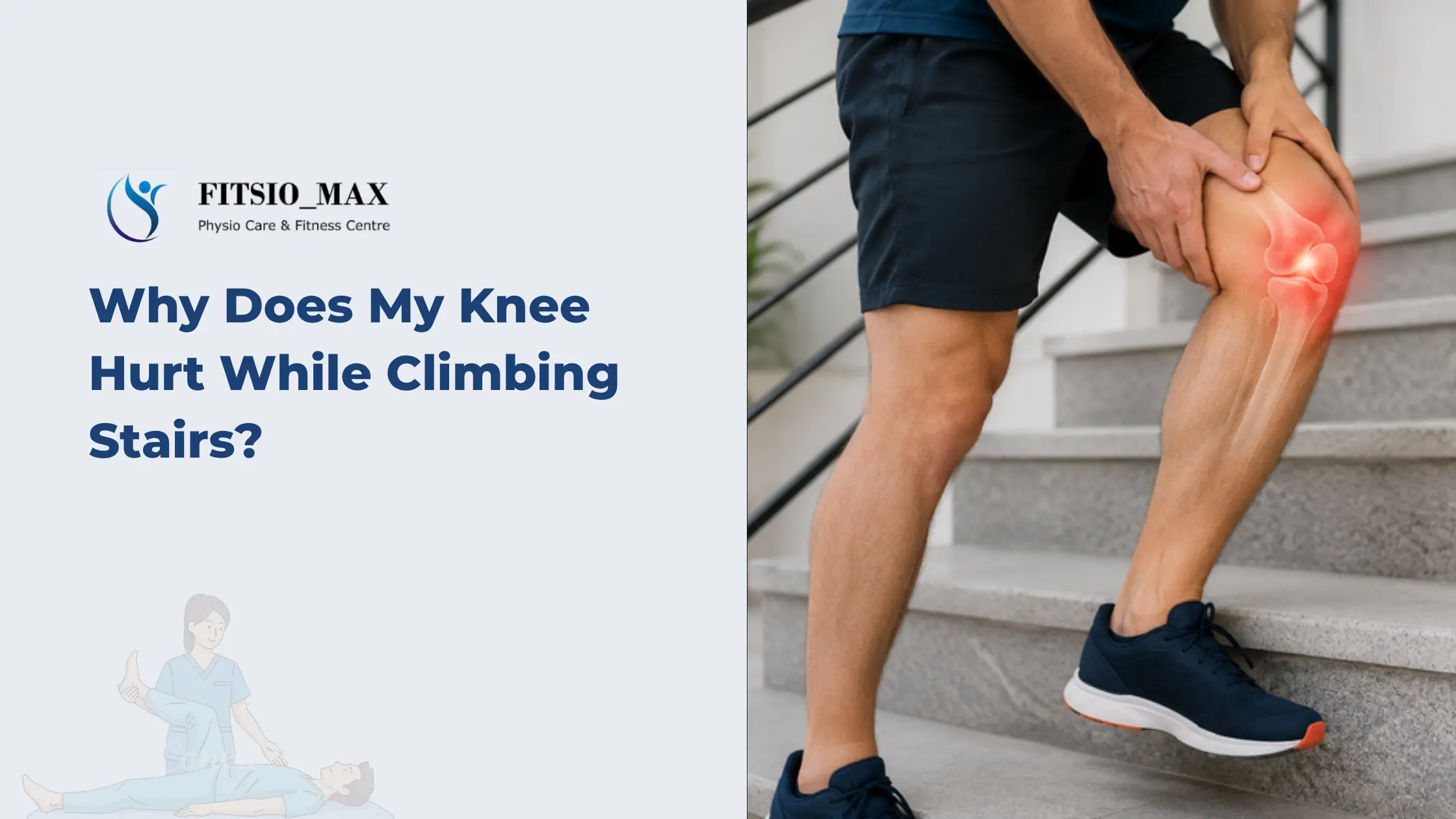 knee pain while climbing stairs