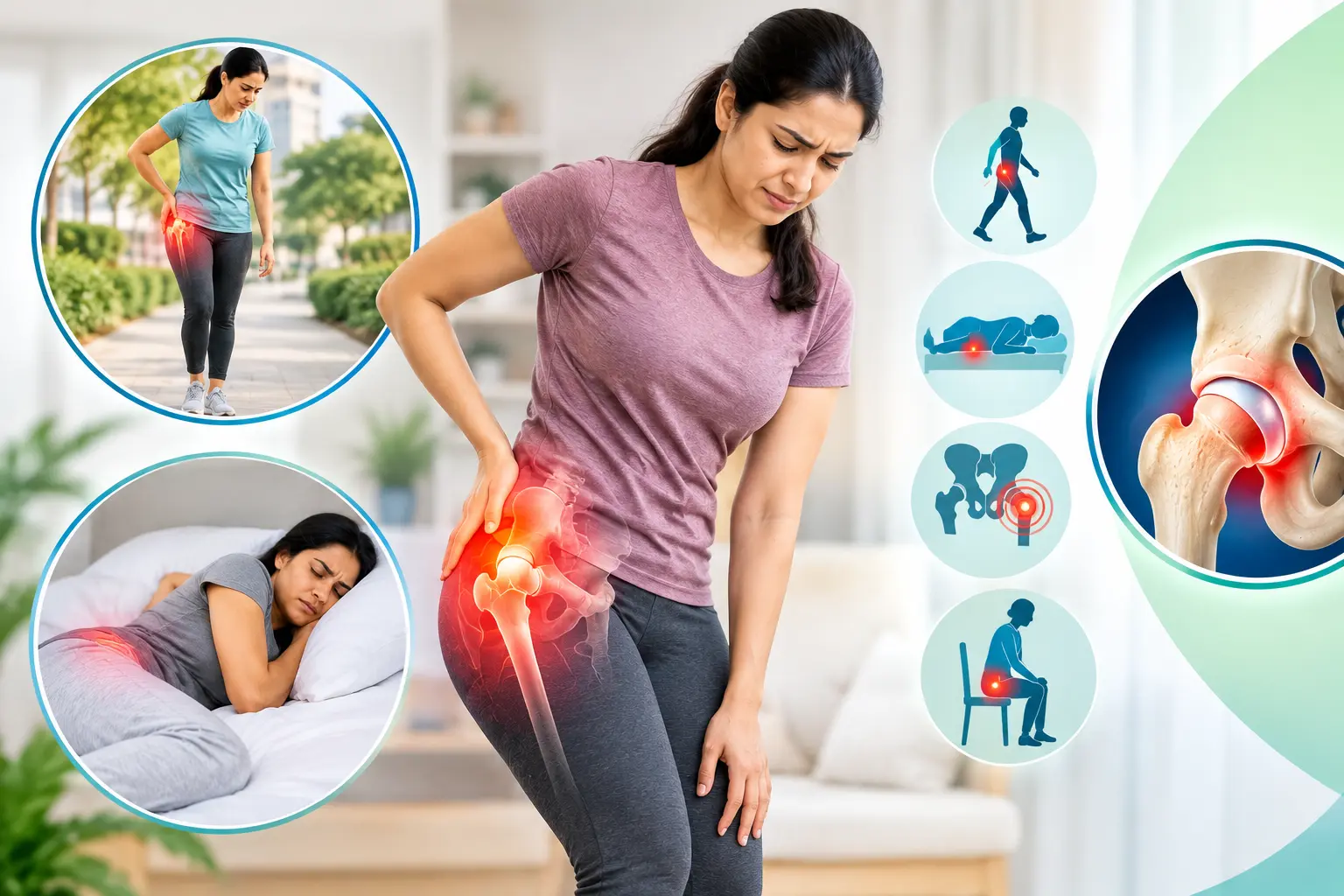 Hip pain while walking