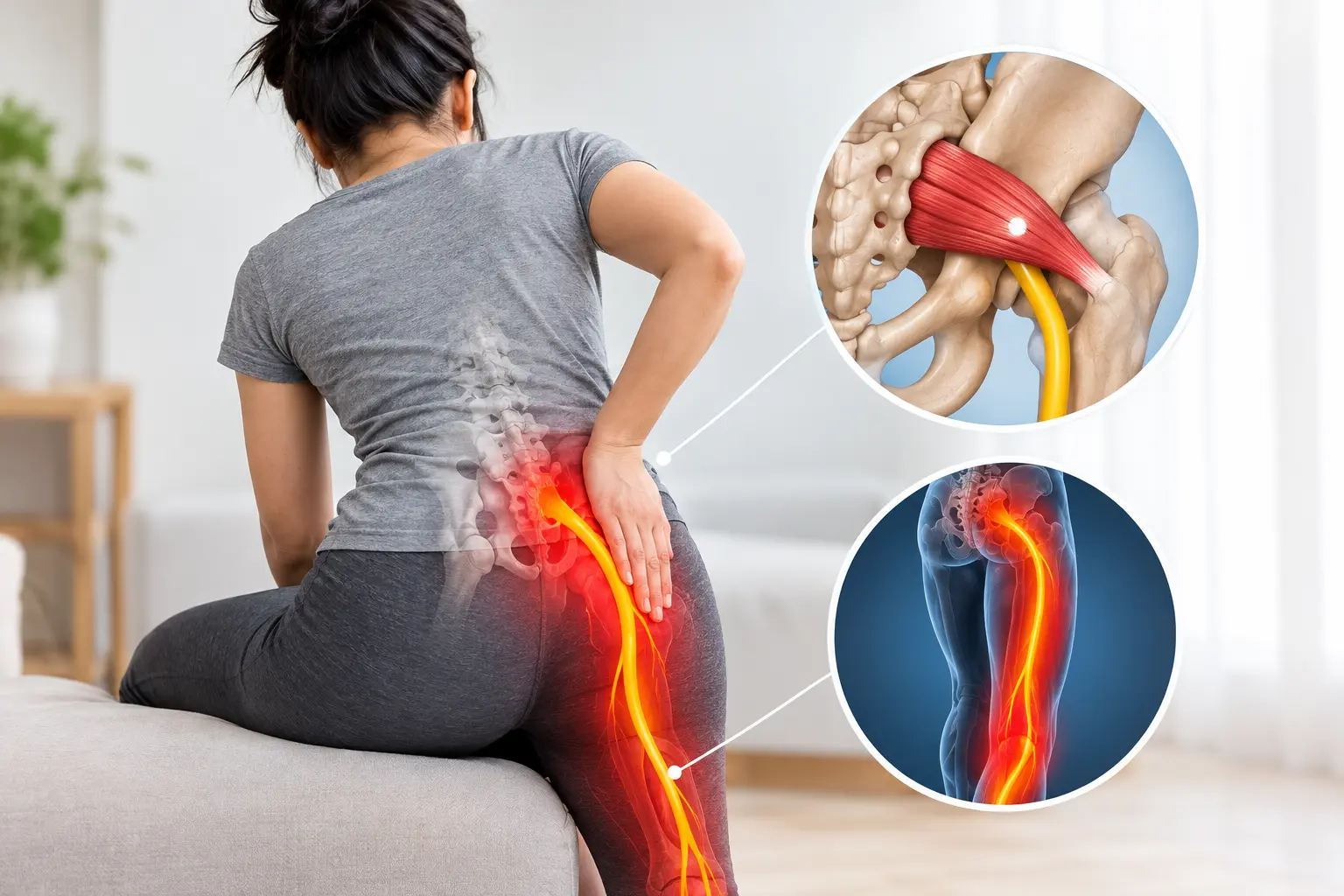 Piriformis syndrome vs sciatica