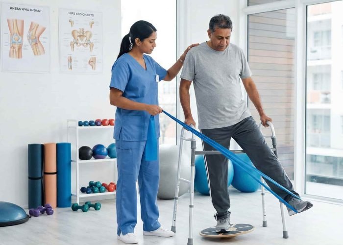 Post Knee and Hip Physiotherapy After Surgery